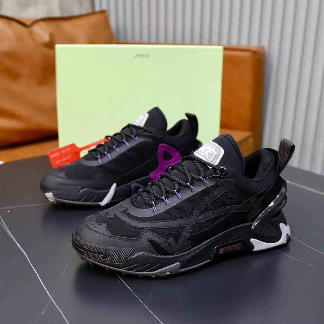 Men's shoes: 330💶[off-white]👫 Original one-to-one replica, high-end quality🥳The latest model has not been listed on the official website yet, the top version. Fabric: Imported open-edge beaded laminated leather Lining: Imported breathable mesh Outsole: Original foam soft, light and wear-resistant Imported TPU combination sole Male 38-44 (customized at 45)